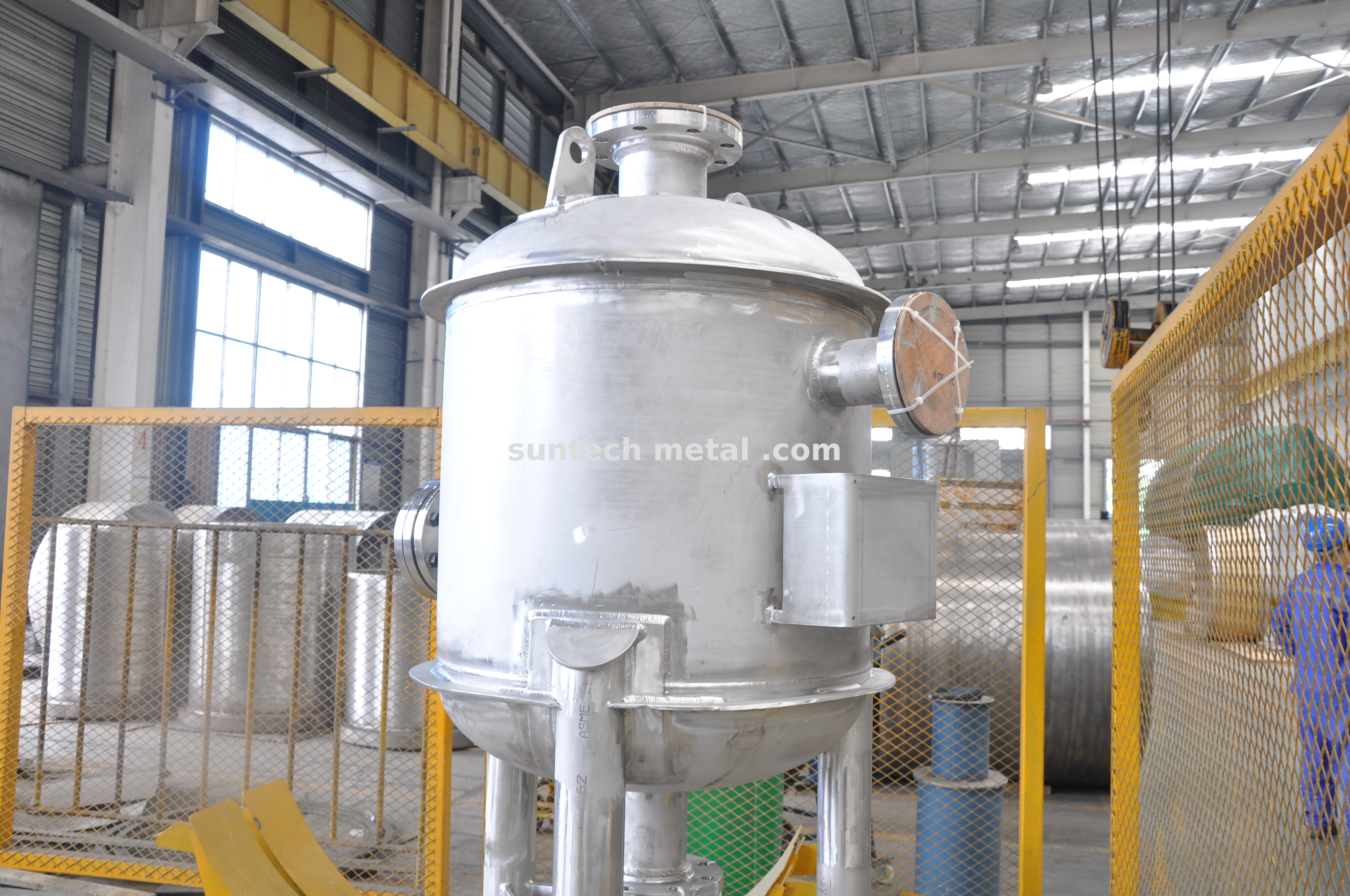 GB vertical type customized Stainless Steel Pressure Vessel