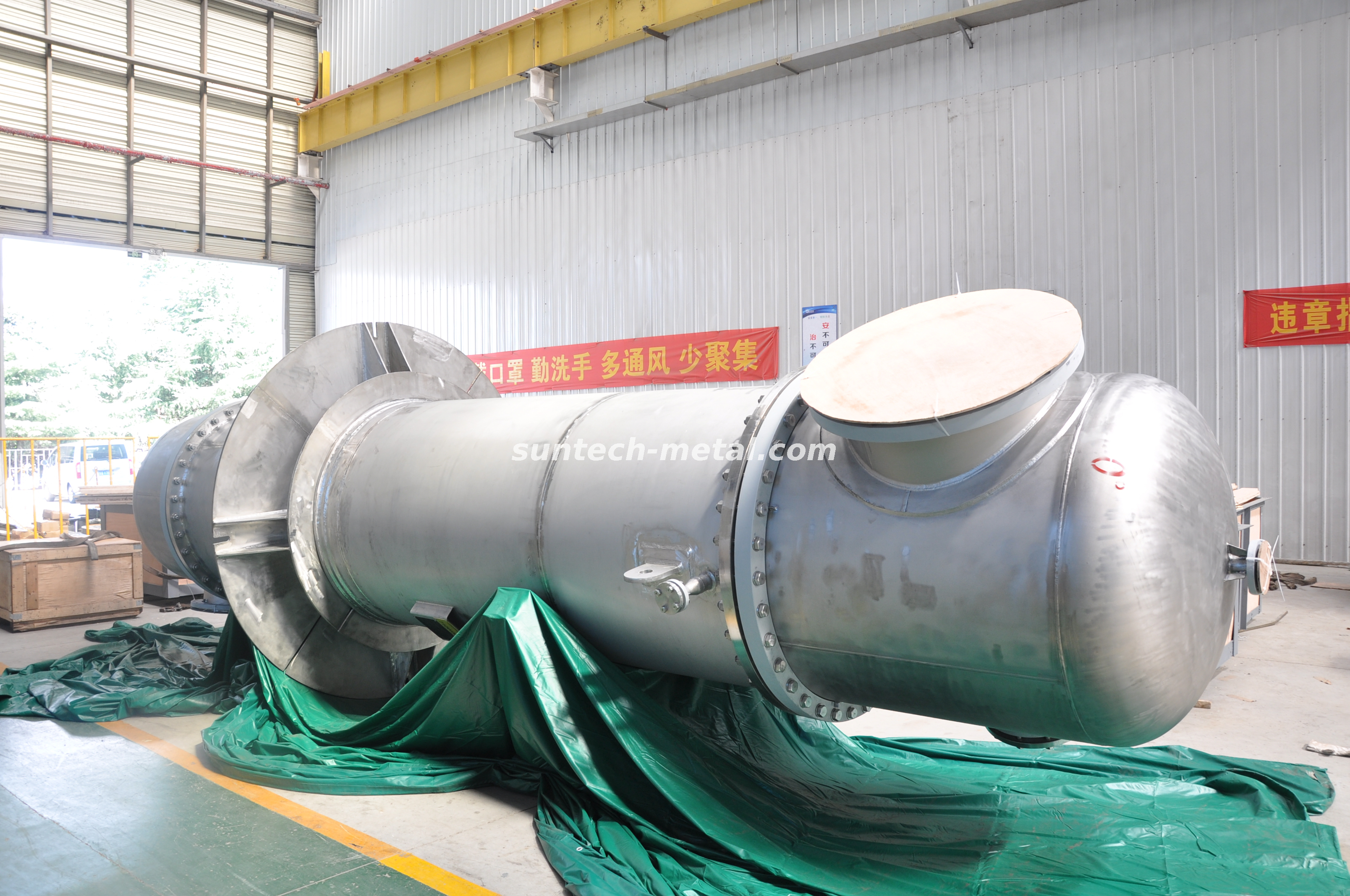 Helium ASME Titanium Pressure Vessel Seawater Desalination