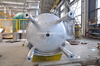 PED Vertical Type Customized Stainless Steel Pressure Vessel