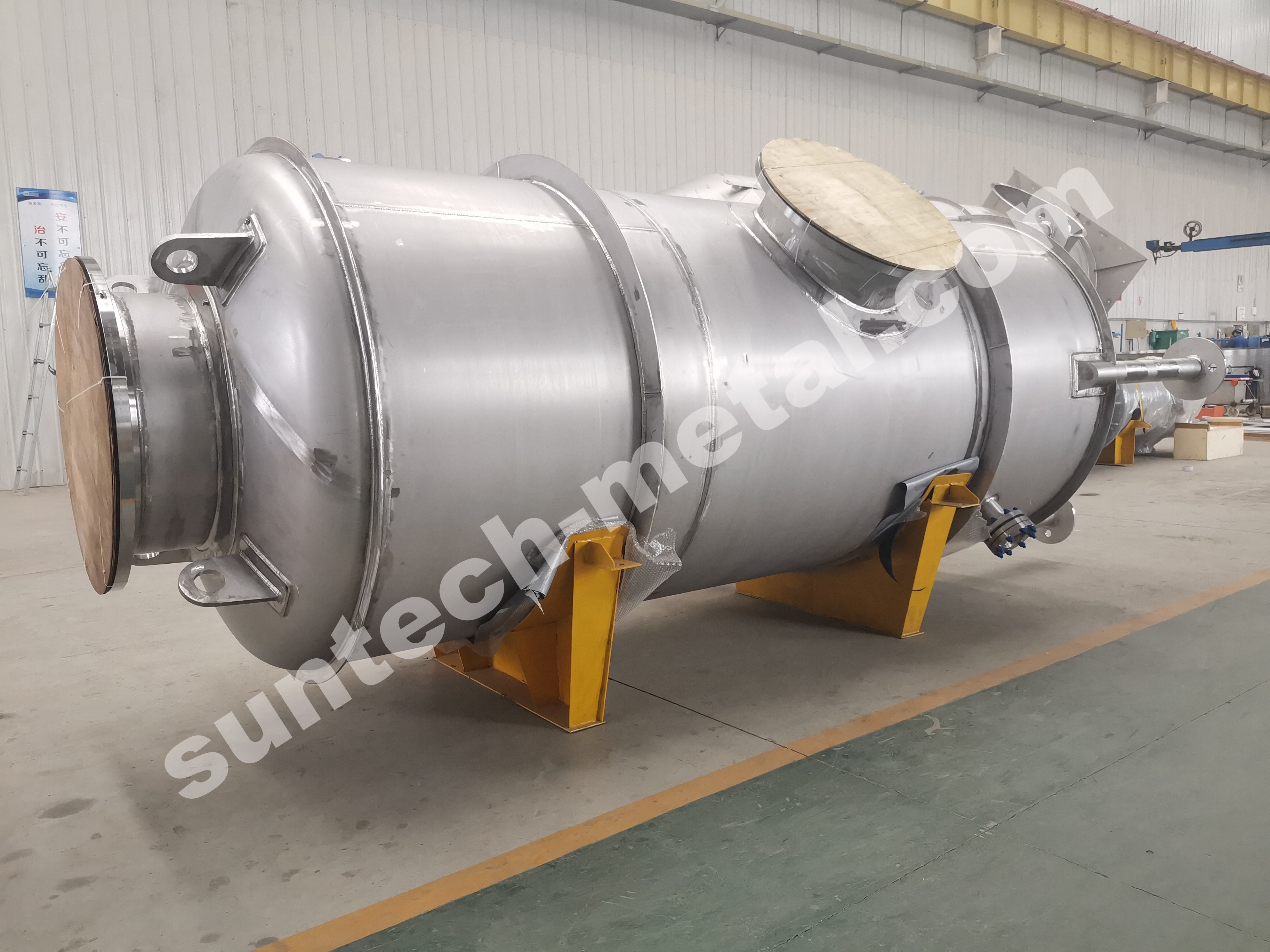 S32750 Duplex Falling Film Stainless Steel Evaporator