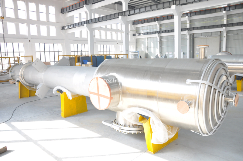 Horizontal Type Industrial Nickel Pressure Vessel Marine