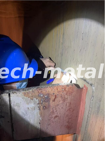 Desulfurization Tower Spray Pipe Replacement Support