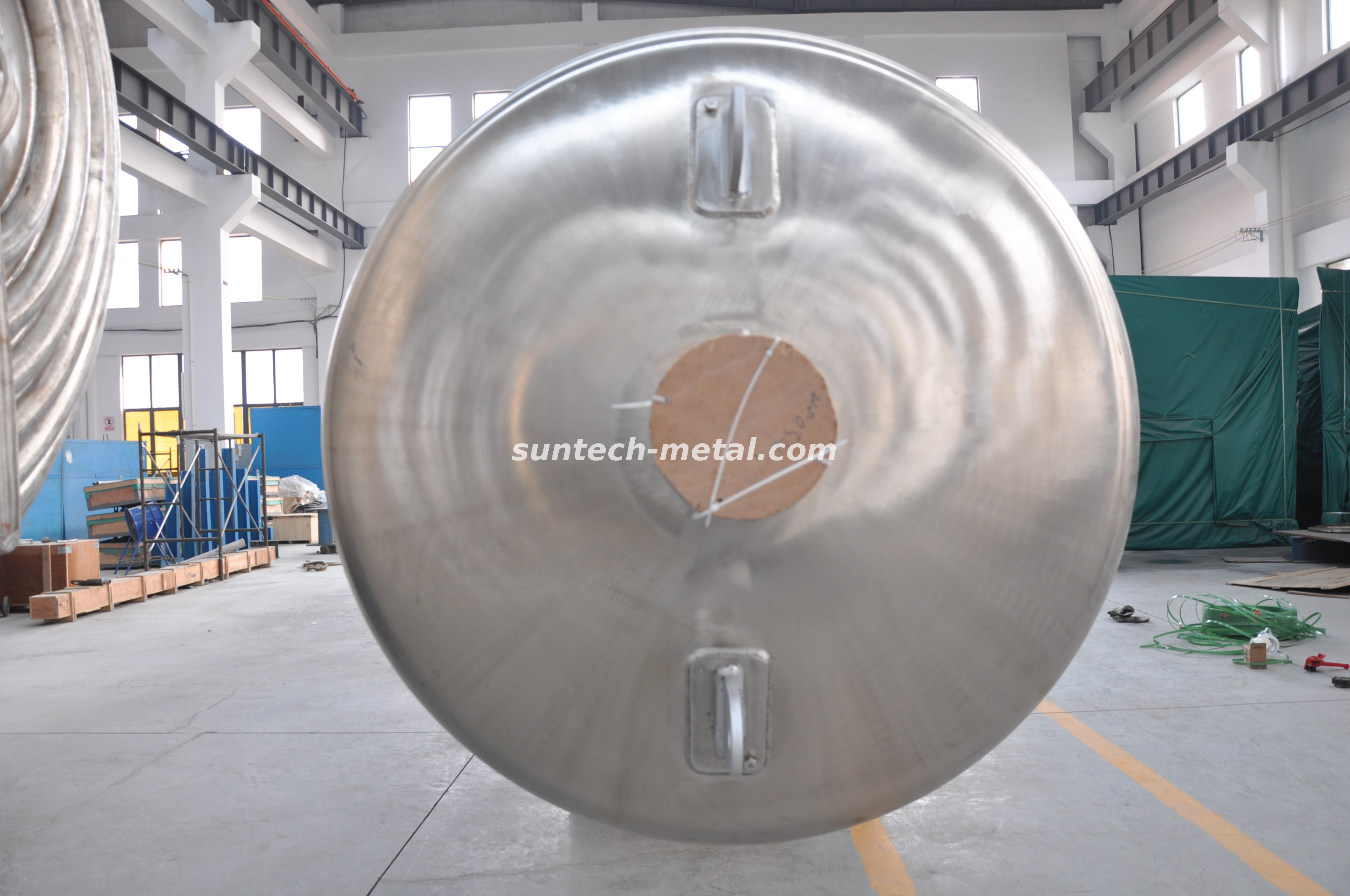 Horizontal Type Industrial Nickel Pressure Vessel Marine